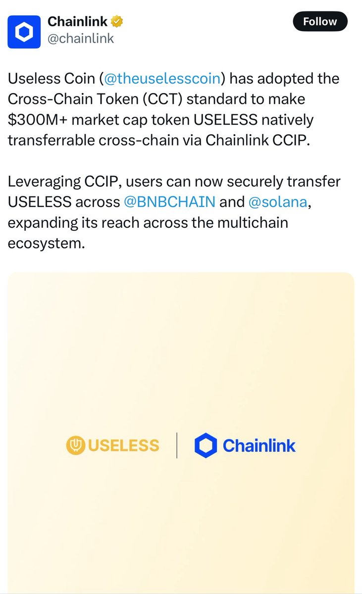 TTLinkie3299's tweet image. Did $Link literally just partner with its own useless $Link coin?!?