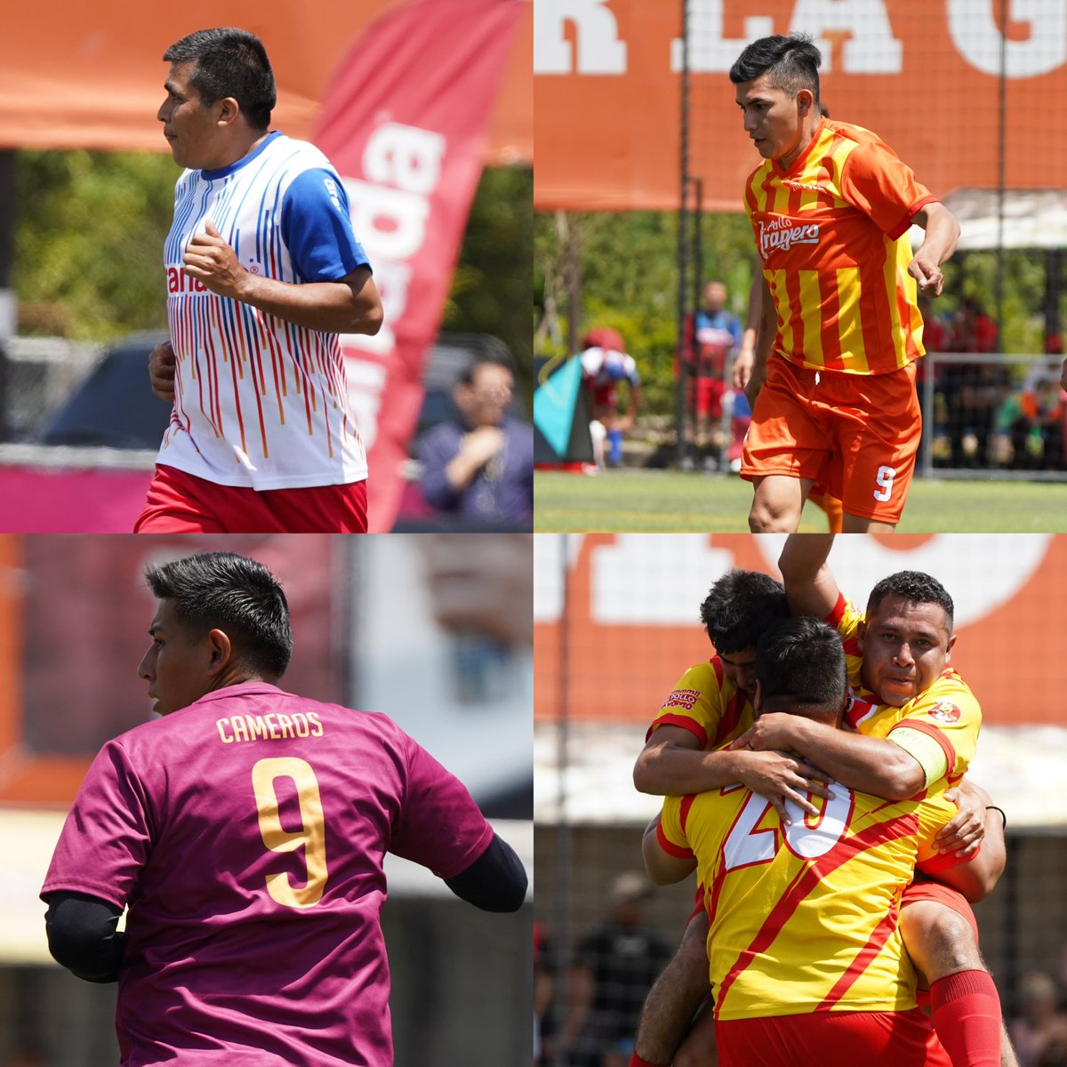 andresNadf's tweet image. ¡TODO LISTO PARA LAS SEMIFINALES!! 🔥🏆⚽️
📅 Jueves, 24 de julio
🐔 POLLO GRANJERO 🆚 GRANADA 🍫 (12:30pm)
⚽️ FUTECA 🆚 POLLO PINULITO 🍗 (1:30pm)