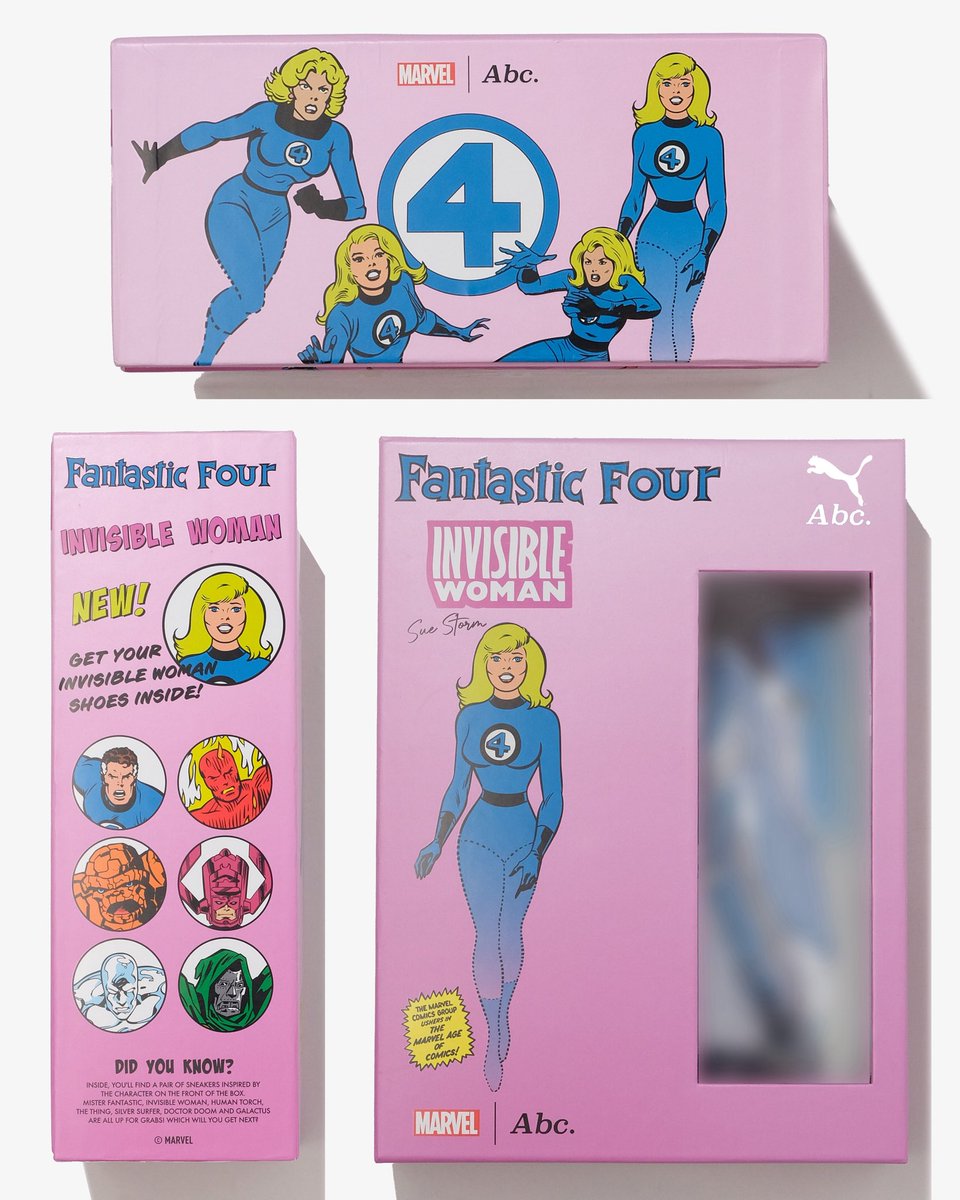 Invisible Woman” Advisory Board Crystals x PUMA Majesty box  display picture 2
