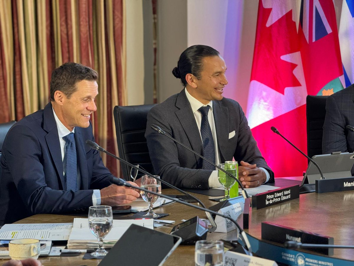 j_akeeagok's tweet image. Today’s meetings with my fellow premiers covered important ground. We discussed diversifying international trade, advancing major infrastructure projects that support national security.