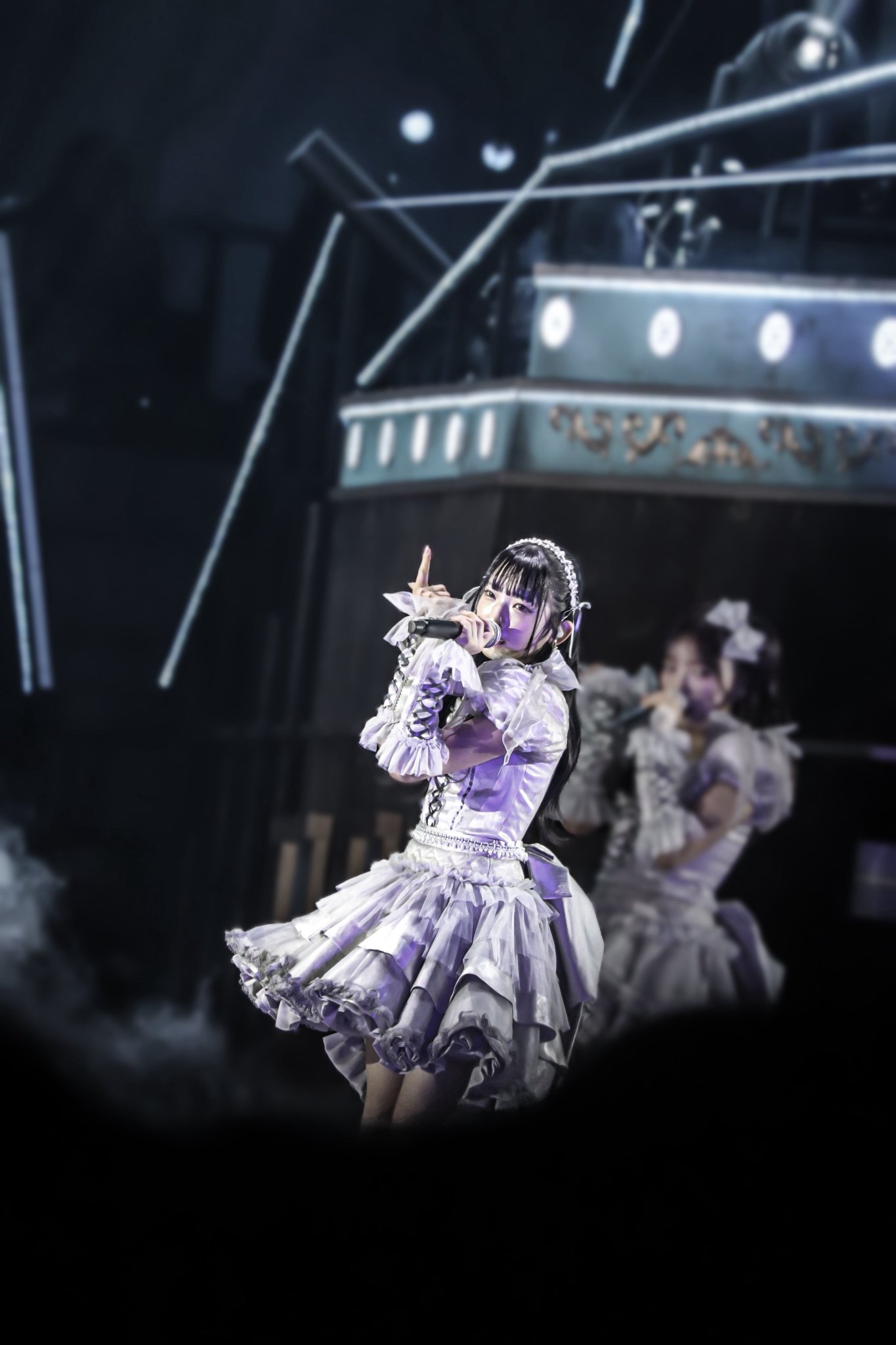 永田詩央里　直筆　生写真　ヒキ　モブノデレラ ≠ME 「モブノデレラ」歌唱衣装② 永田詩央里 生写真 コンプ
