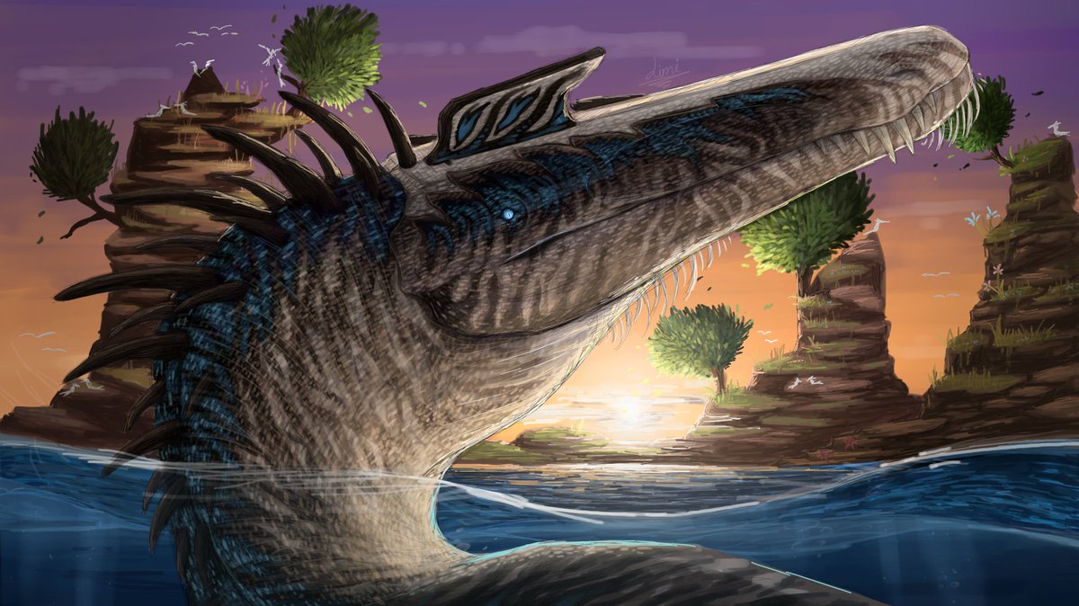 07Liminus's tweet image. ichthyovenator