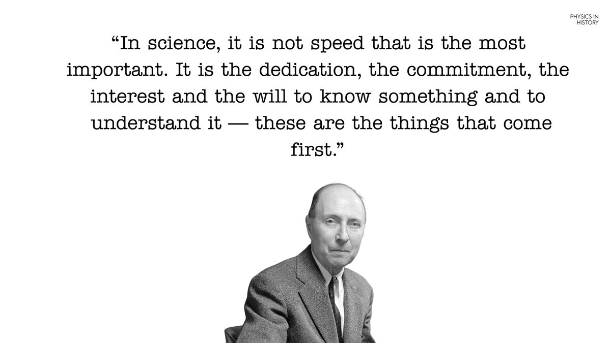 PhysInHistory's tweet image. Eugene Wigner on what 'matters' in science ✍️
