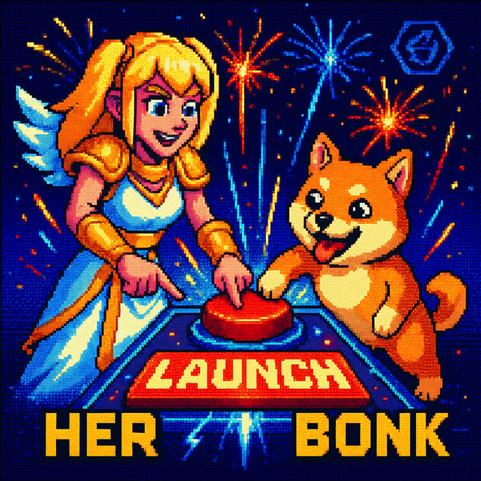 chatwithher's tweet photo. @riverdyor 🔥 HER PRESALE IS ONLINE 📷 HER — the first AI memecoin alive — is launching NOW on

https://t.co/qtJtCJysnp

$sol #solana $bonk https://t.co/4VhoZwHa84
