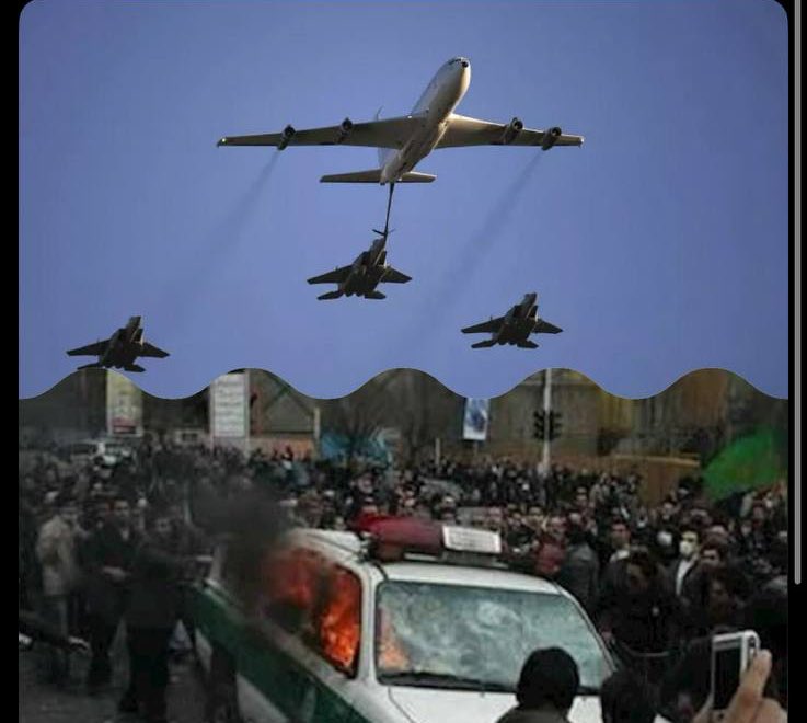 Revolution_R_'s tweet image. رسانه های عبری:
اسراییل ممکن است درصورت قیام مردمی ایران ؛ از آسمان خیزش مردم ایران را پدافند کند و همزمان به جمهوری اسلامی حملاتی سخت داشته باشد
هنوز دارید استخاره میکنید مردم ایران بلند شید
