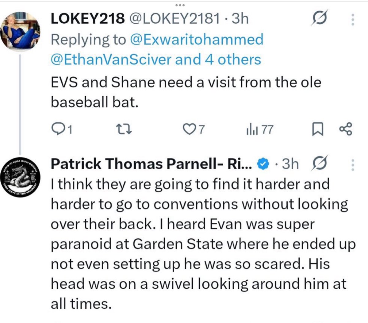 EthanVanSciver's tweet image. All I got was love at Garden State Comic Fest. Almost everyone at the party came over to join my conversation. I did see some very timid Dungeoneers at GSCF who shouldn’t have looked so frightened of me. Just come say hello and shake my hand. I’m a nice guy.
PTP, are you…