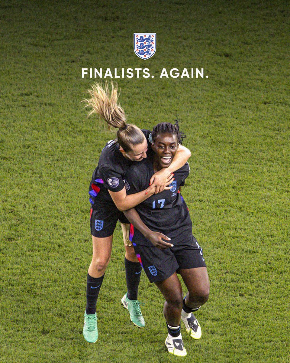 The Lionesses. Finalists. Again. 🔥👏🏴󠁧󠁢󠁥󠁮󠁧󠁿
