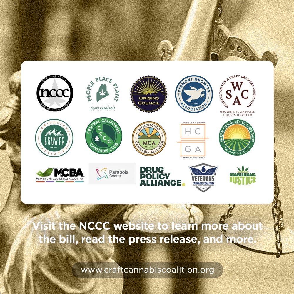 We applaud the re-introduction of the #shipact this morning, which would guarantee small producers access to direct-to-consumer shipping upon federal legalization and provide critical access for consumers and patients. Thank you to @rephuffman and @rephoyle for your leadership!