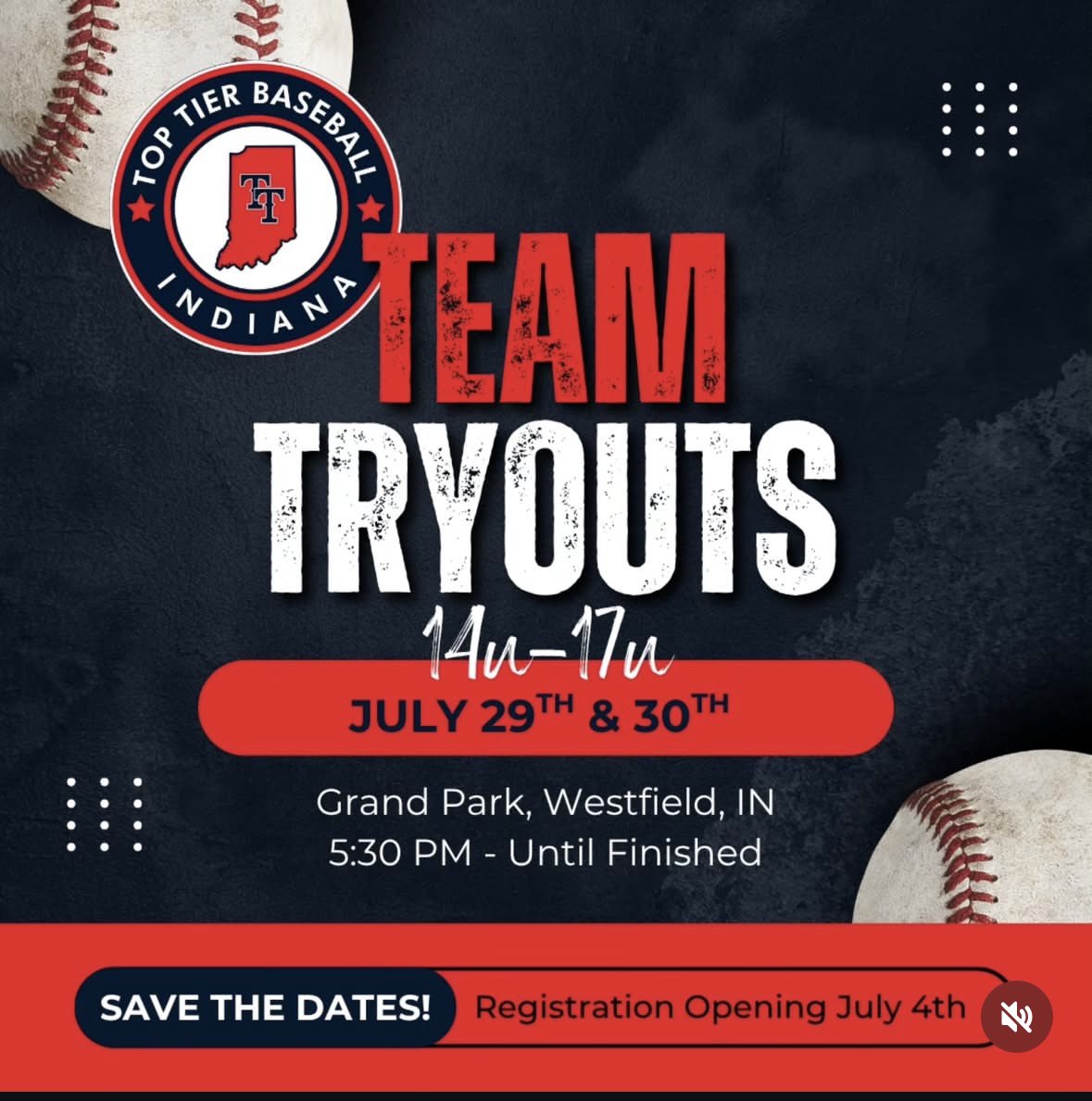 CoachKobyIN's tweet photo. 1 week out from tryouts! If you want to be apart of Top Tier, registration is on our website.

I will be with 16u National for 2026!

Registration: https://t.co/1WR5lc0NL0

Any questions or inquires: 
317-410-7099
Kobytbrown@gmail.com https://t.co/qpUzaKzGG2