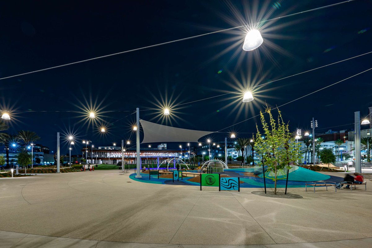 Did you know the #POLB Community Grants Program supports parks in Long Beach? Lincoln Park, next to City Hall and the Port admin building, is the oldest park in Long Beach, dating back to 1880. The park got a complete refresh in 2016.