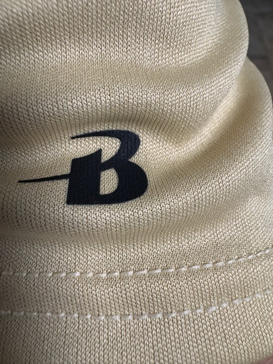 CoachBSteverson's tweet image. When you see this logo pop up on some game gear, you might as well accept the ball is about to be handed off vertically and there is gonna be some Cover 3 hit you in the face defense played. No other option.