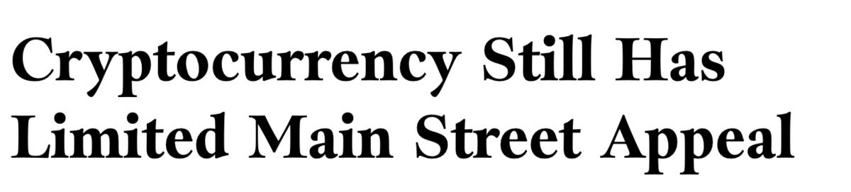 The media talks about key voting blocs critical to winning an election, like union workers. According to Gallup, 17% of American investors owned crypto as of 2025, and that number is expected to grow. 

In 2025, 9% of Americans are union members –– a 2:1 difference. 

The fact