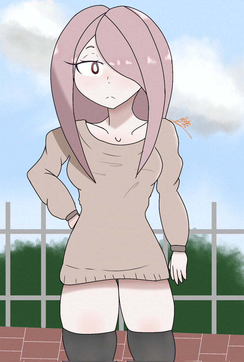 gael_ender's tweet image. Mangos, ahí les va un dibujazo de Sucy con suéter
Porfin usaneooa normal, he estado pensando en dibujar a Sucy despeinada o con el pelo desarreglado para darle un toque personal. ¿que piensan? Los leo
#LWA_jp #LittleWitchAcademia
Apoyen a los artistas humanos 🧹🪄