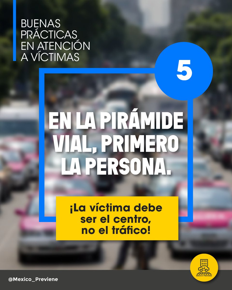 Mexico_Previene's tweet image. Cerrar una vía por atender una vida no es caos, es humanidad.
Las calles deben responder a las personas, no al flujo vehicular.
#PiramideVial #MovilidadJusta #PrimeroLasPersonas #MéxicoPreviene