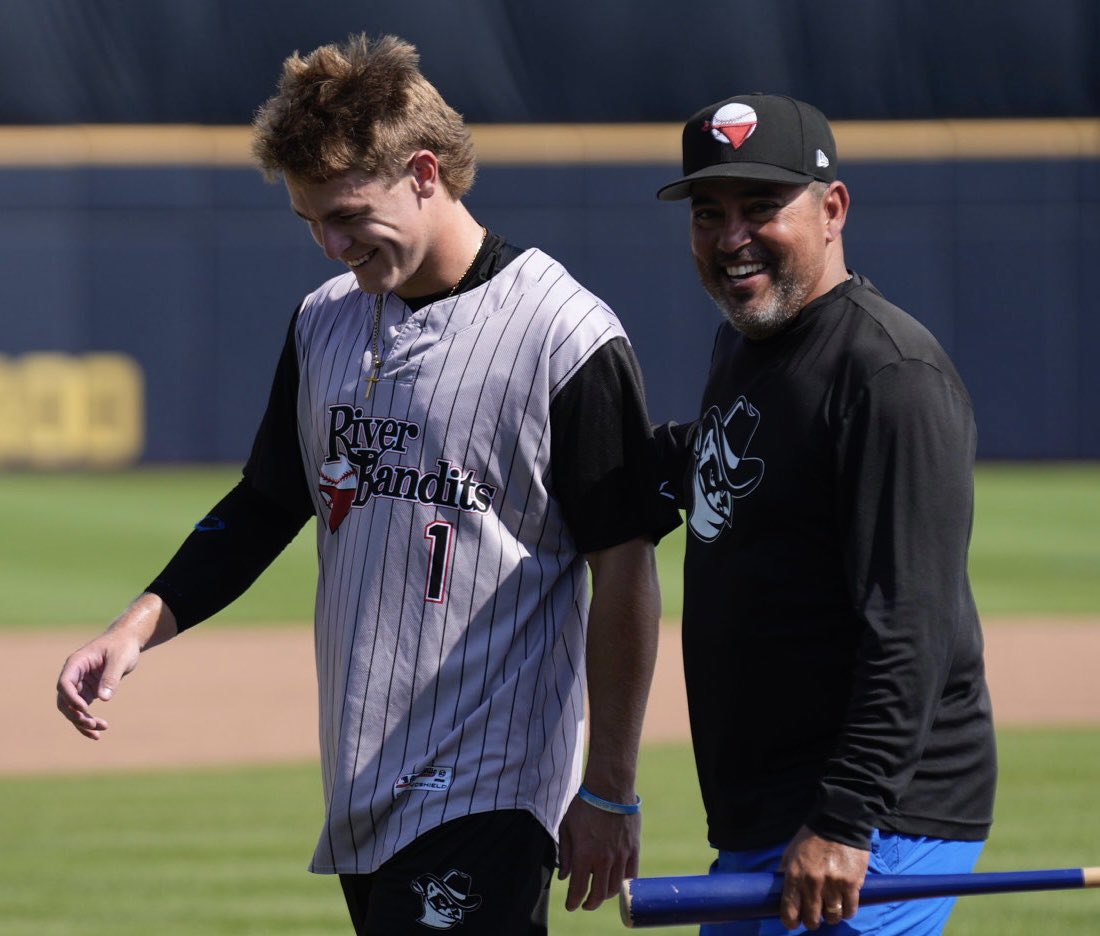QCRiverBandits's tweet image. A Bluejay has landed in Iowa! 🐦
Royals’ 4th-round pick @nolan_sailors has been added to our roster ahead of tonight’s game!
#RoadToRoyalty🦝