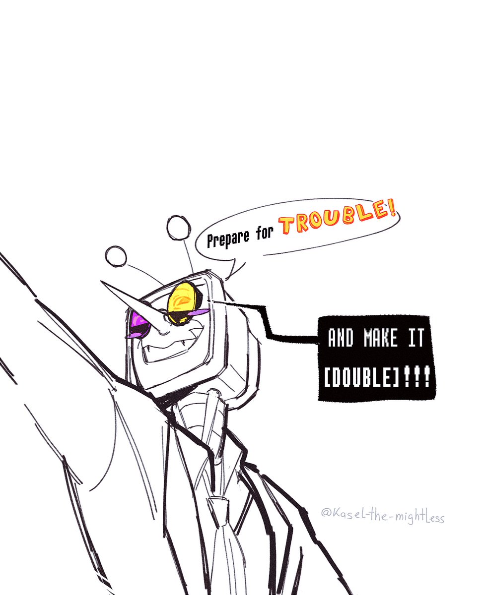 fon_Stieglitz's tweet image. They having so much fun together!
P.s — No wrists were hurt while drawing, bc i pulled a week-old sketch out of my files
#deltarunefanart #spamtenna
