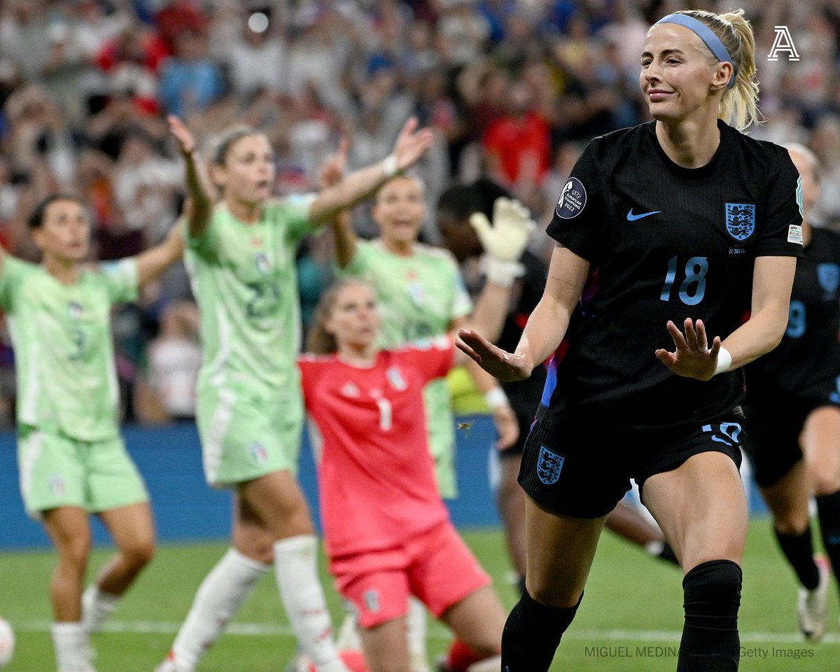 TheAthleticFC's tweet image. Chloe Kelly. The calmest person on the pitch.
