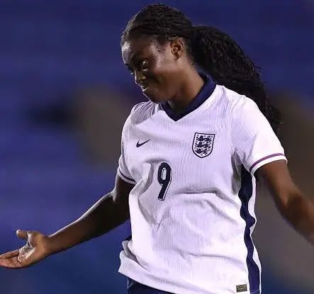 supertanskiii's tweet image. A quick heads up for the scumbags who think it’s ok to be racist to football players.
We’re in the final of the European Championship thanks to the unbelievable skill of this woman.
Michelle Agyemang. Say her name.
Then go fuck yourselves because you’re not football fans.