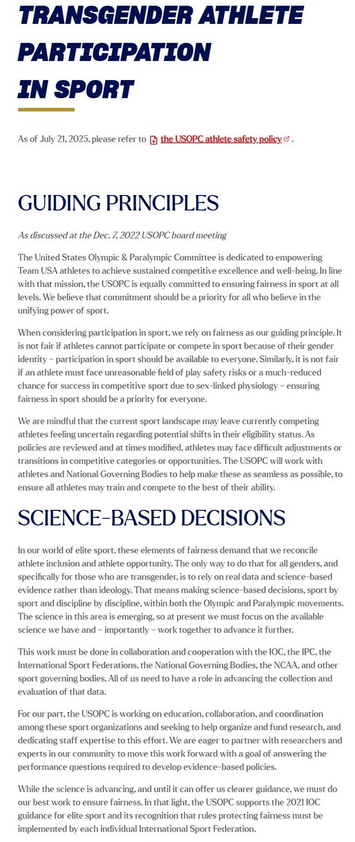 stevegrubershow's tweet image. JUST IN: U.S. Olympic Committee Finally Bans Males From Competing In Women's Events
The only way to truly determine whether a person is male or female is with a cheek-swab test that only needs to be completed once in an athlete's life. Sure, Democrats have fear-mongered about…