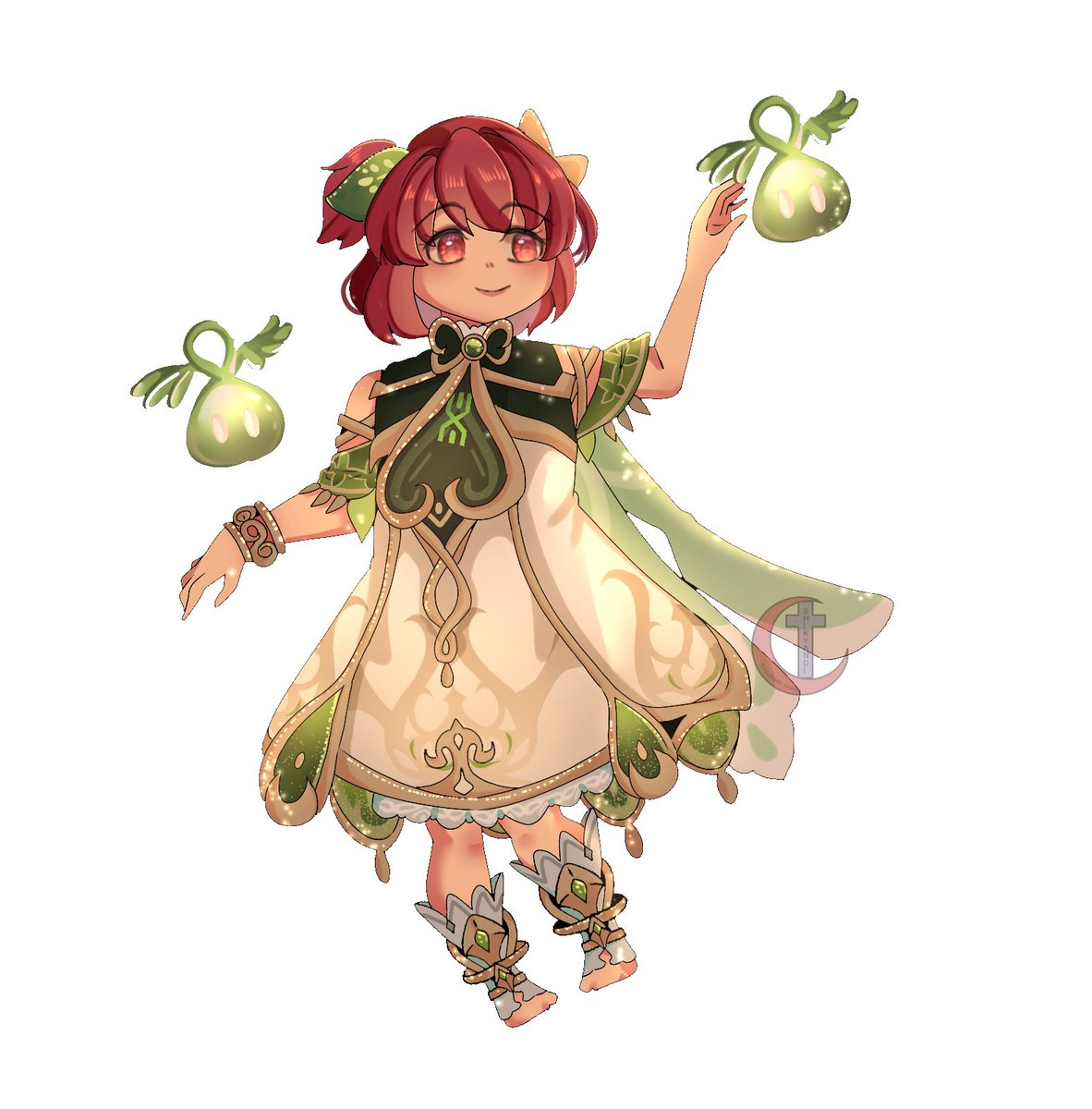 Shikyandi's tweet image. I have been dreading this commission for a while because nahida is my favorite character
But I think I did pretty good for my first time
#genshinimpact #nahida #commission #characterart