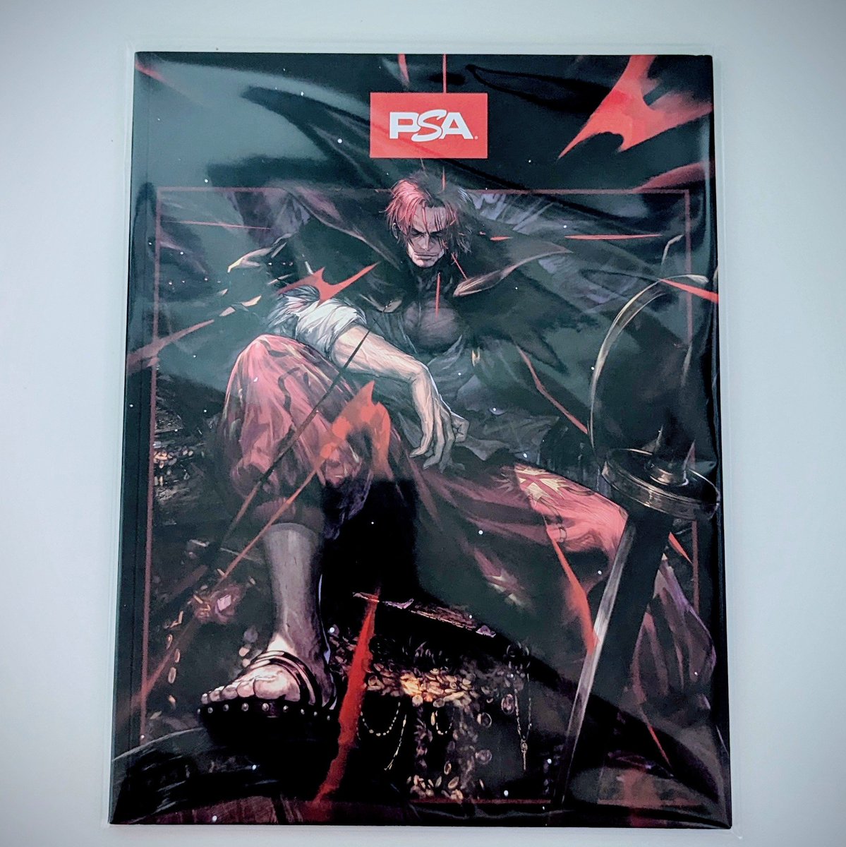RedxCarbon's tweet image. Mail call from @PSAcard 
#OnePiece #Shanks