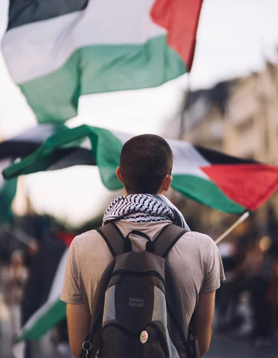 No dejen de gritar por la libertad del pueblo palestino ✌️✌️🇵🇸