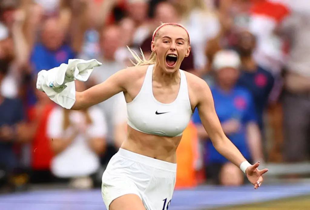 bet_with_benny's tweet image. She could have done this again 😬🟨
#Chloekelly #womenseuros #Lionesses #euro2025 #Final