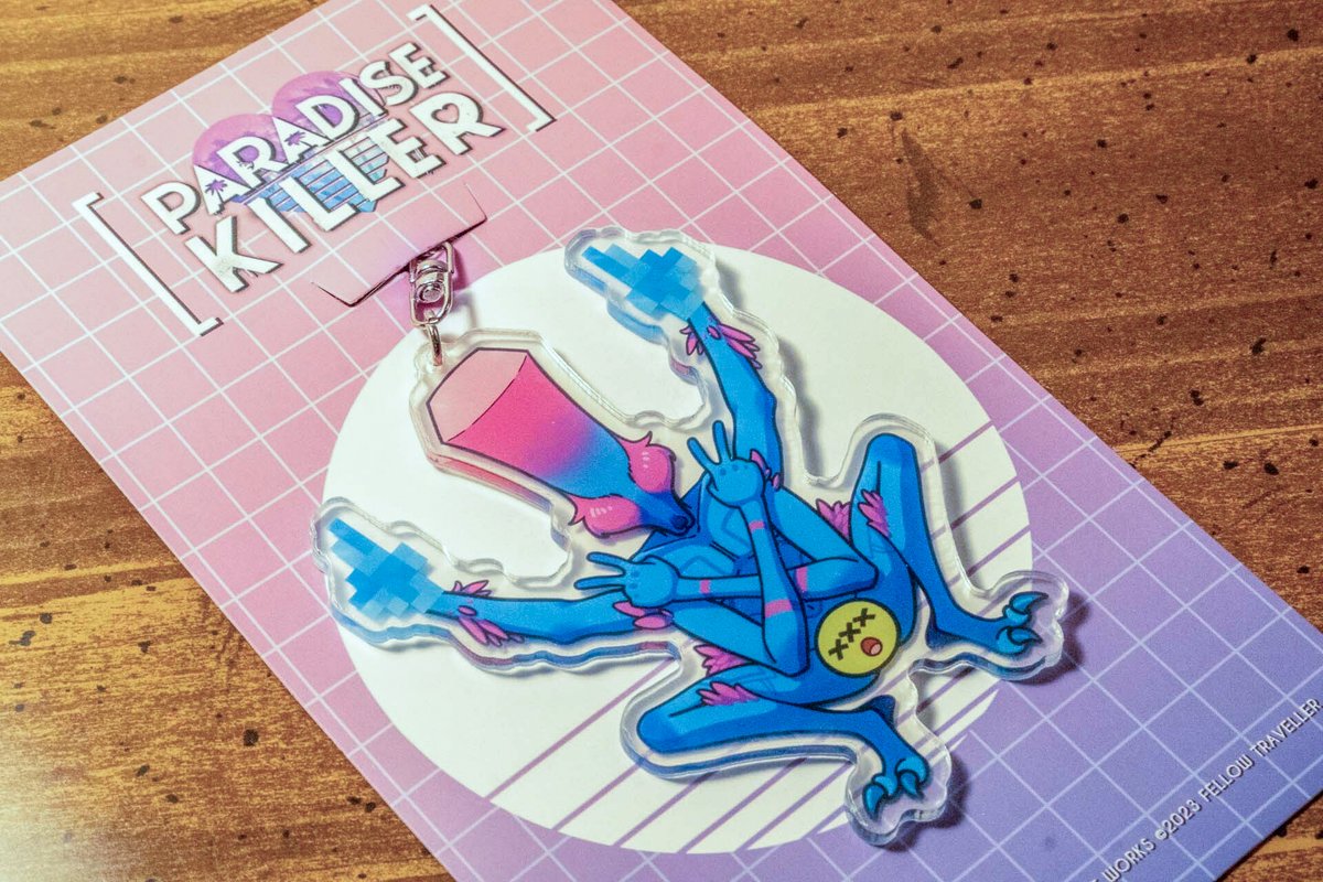 SerenityForge's tweet image. Our physical editions and merch for Paradise Killer are on sale all week at the Serenity Forge Store! 😎
🐐 Paradise Killer - Collector's Edition
🕵️♂️ Paradise Killer - Physical Edition
🌶️ "Too Hot To Handle" Shinji Keychain
Get yours today: store.serenityforge.com/collections/pa…