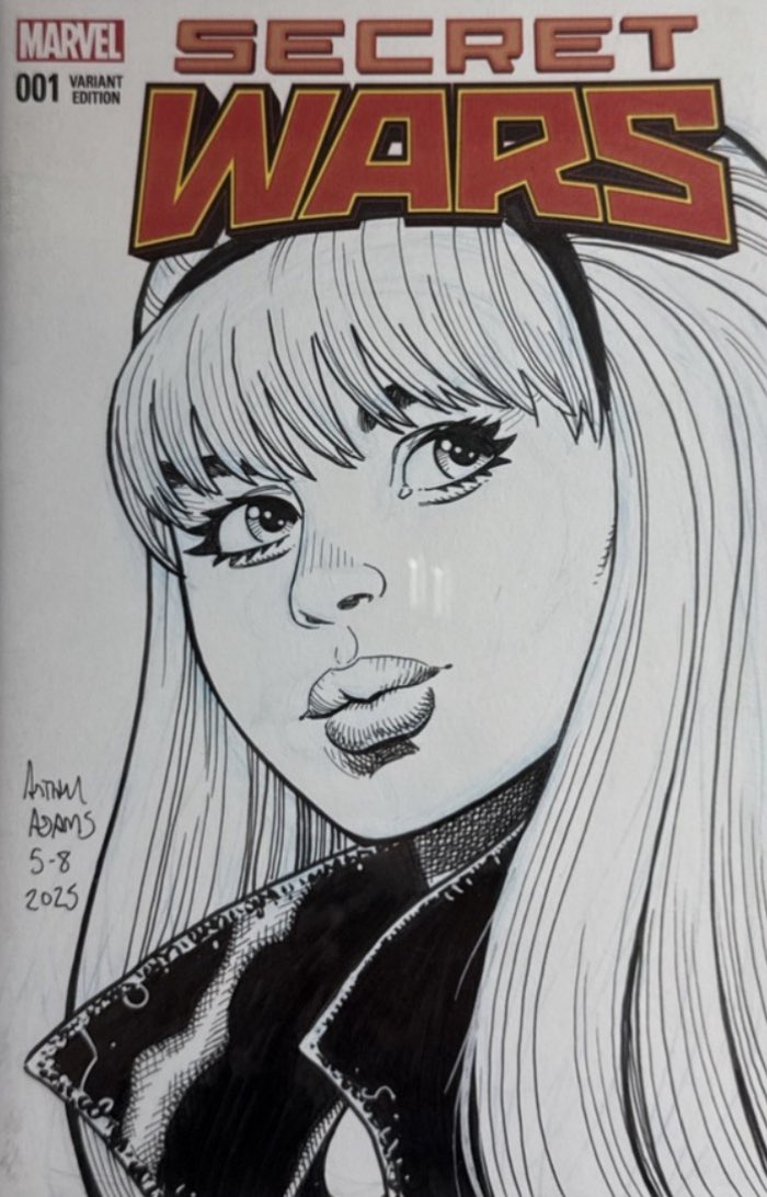 thinkergwendy's tweet image. Gwen Stacy by Arthur Adams