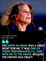 ShirionOrg's tweet image. RIP to the legend Ozzy Osbourne.
Ozzy fiercely supported Israel. The Osbourne family are incredible Zionists.