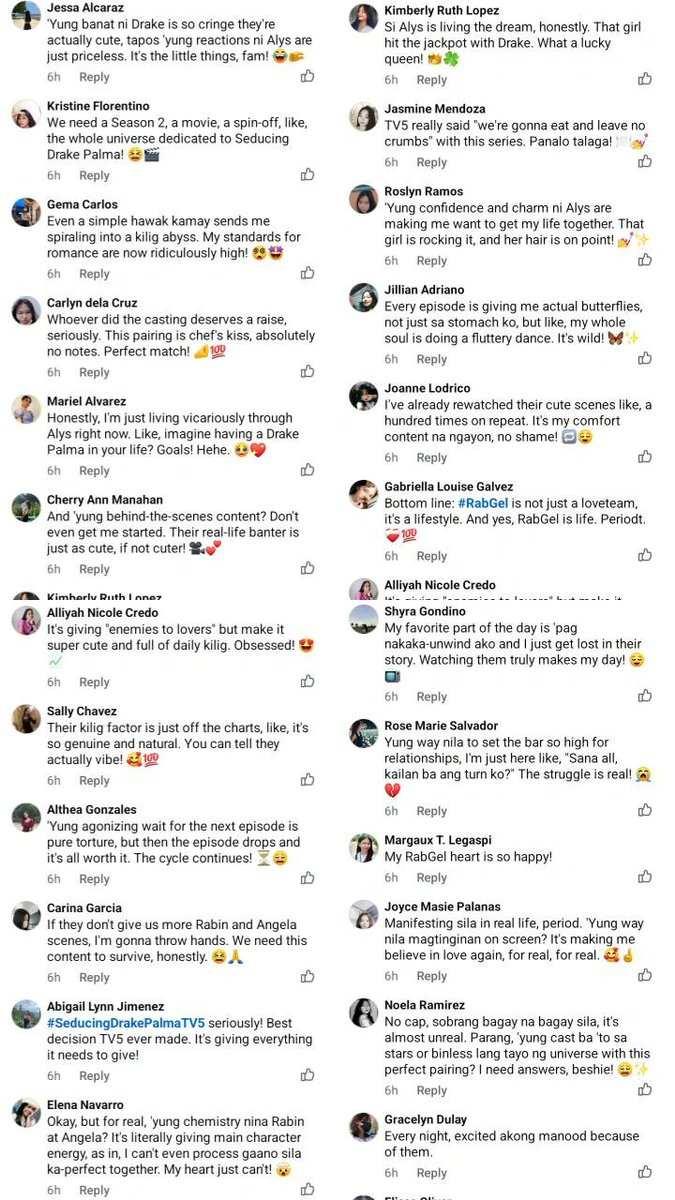 ;anjelés (@mujichxxn) on Twitter photo Ang sarap mag basa sa comment section pag ganito. Huhuhuhuhu. Andami ng nakaka appreciate sa RabGel & Seducing Drake Palma! 🩷 Proud of you <a href="/angela_muji/">Angela Muji</a> Ang sarap mag basa sa comment section pag ganito. Huhuhuhuhu. Andami ng nakaka appreciate sa RabGel & Seducing Drake Palma! 🩷 Proud of you <a href="/angela_muji/">Angela Muji</a>