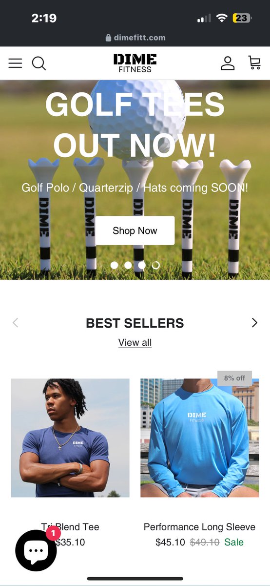 Excited to announce my partnership with DIME Fitness

use promo code “JWY23” to get 10% off any purchase.
 
link to the website here and in bio

dimefitt.com