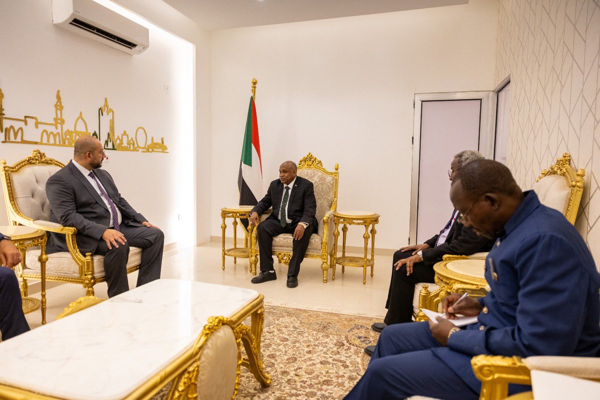 Othman Belbeisi (@othmanbelbeisi) on Twitter photo In port Sudan, I had fruitful exchange with Mr. Osman Hussein, Sec. Gen. of Sudan’s Council of Ministers, and Amb. Hussain El Amin of <a href="/MofaSudan/">وزارة خارجية جمهورية السودان 🇸🇩</a>.
IOM’s partnership with Sudan is vital. Since April 2023, we’ve reached 3.3M+ people and we’re scaling up for recovery & development In port Sudan, I had fruitful exchange with Mr. Osman Hussein, Sec. Gen. of Sudan’s Council of Ministers, and Amb. Hussain El Amin of <a href="/MofaSudan/">وزارة خارجية جمهورية السودان 🇸🇩</a>.
IOM’s partnership with Sudan is vital. Since April 2023, we’ve reached 3.3M+ people and we’re scaling up for recovery & development
