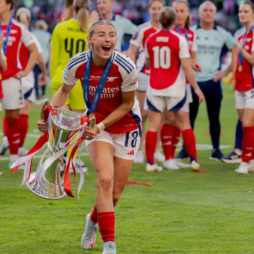 UPYOURARSENAL04's tweet image. Chloe Kelly 2 Assist in Quarter finals, a winning Goal in the Semi finals
She just signed permanently for Arsenal