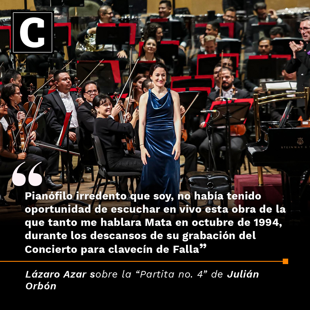 ConfabularioMx's tweet image. Julián Orbón renace en México gracias a la recuperación de su Cuarta Partita por Noelia Rodiles y José Luis Castillo. Lázaro Azar (@Lazaro_Azar )  nos ofrece los pormenores.

eluniversal.com.mx/cultura/confab…