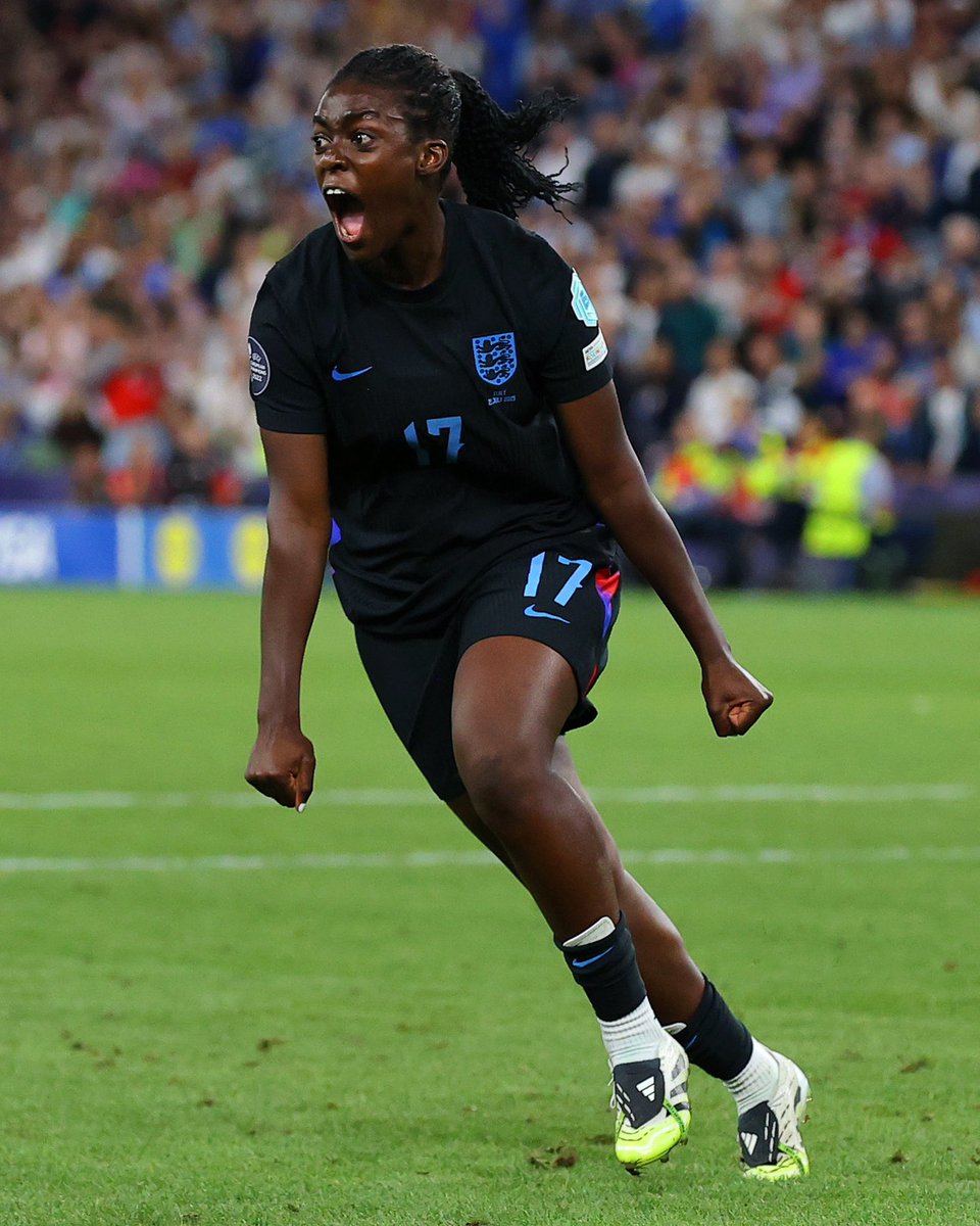 Michelle Agyemang v Italy 🏴󠁧󠁢󠁥󠁮󠁧󠁿🇮🇹

35 mins
20 touches
5 in Italy’s box
2 shots
0.20 xG
1 hit woodwork
1 goal ⚽️
12/13 (92%) passes completed
0.16 xA
1 successful dribble
1 recovery
2 duels won

England’s young starlet is shining bright 🌟

#WEURO2025