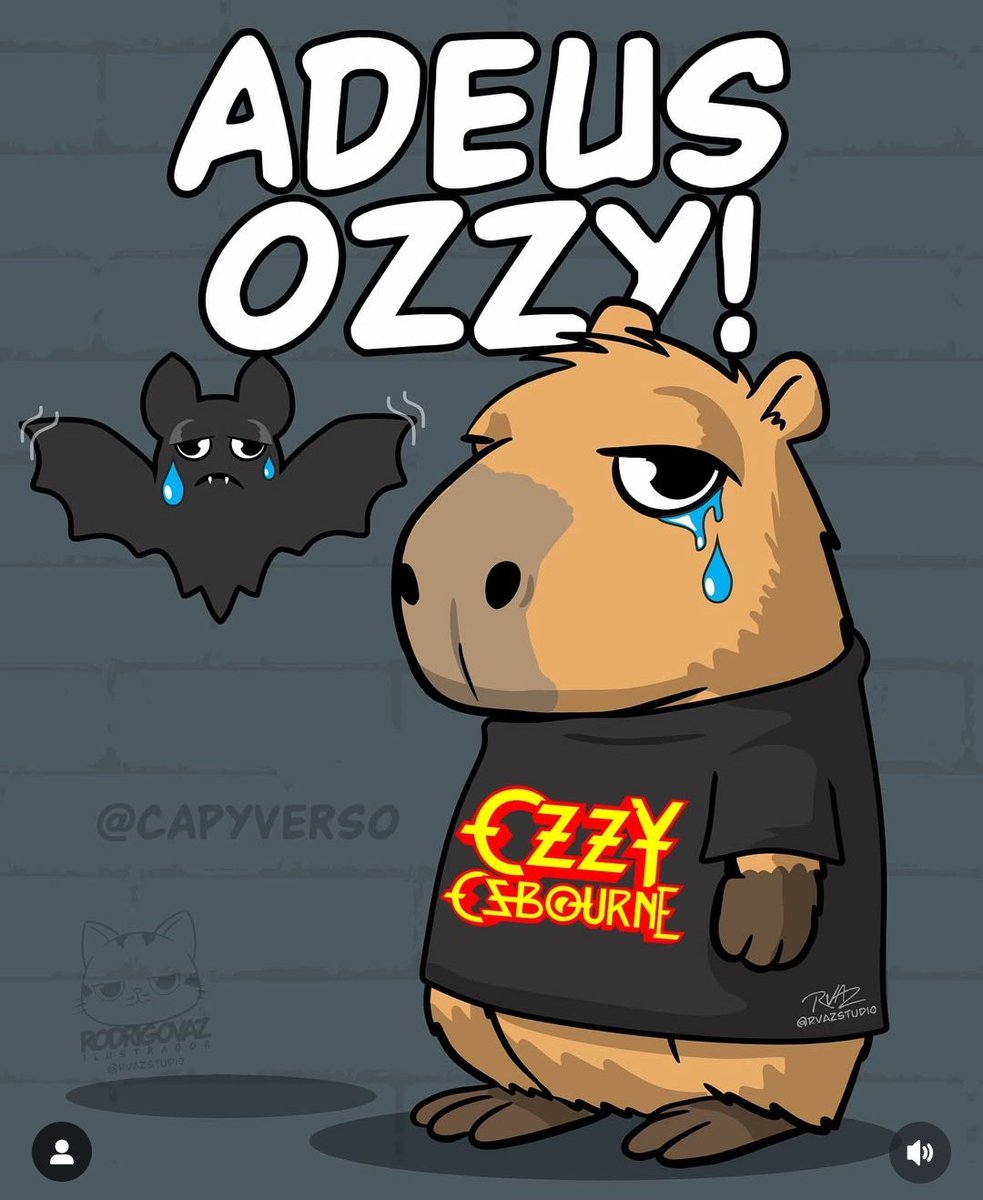 dabzueta's tweet photo. RIP Ozzy.
#capiverso https://t.co/naXH7yZmrI