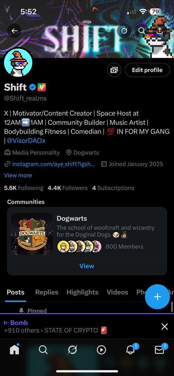 ShiftRealms's tweet image. Yoo just added a link to my insta id appreciate it if you would show it some love