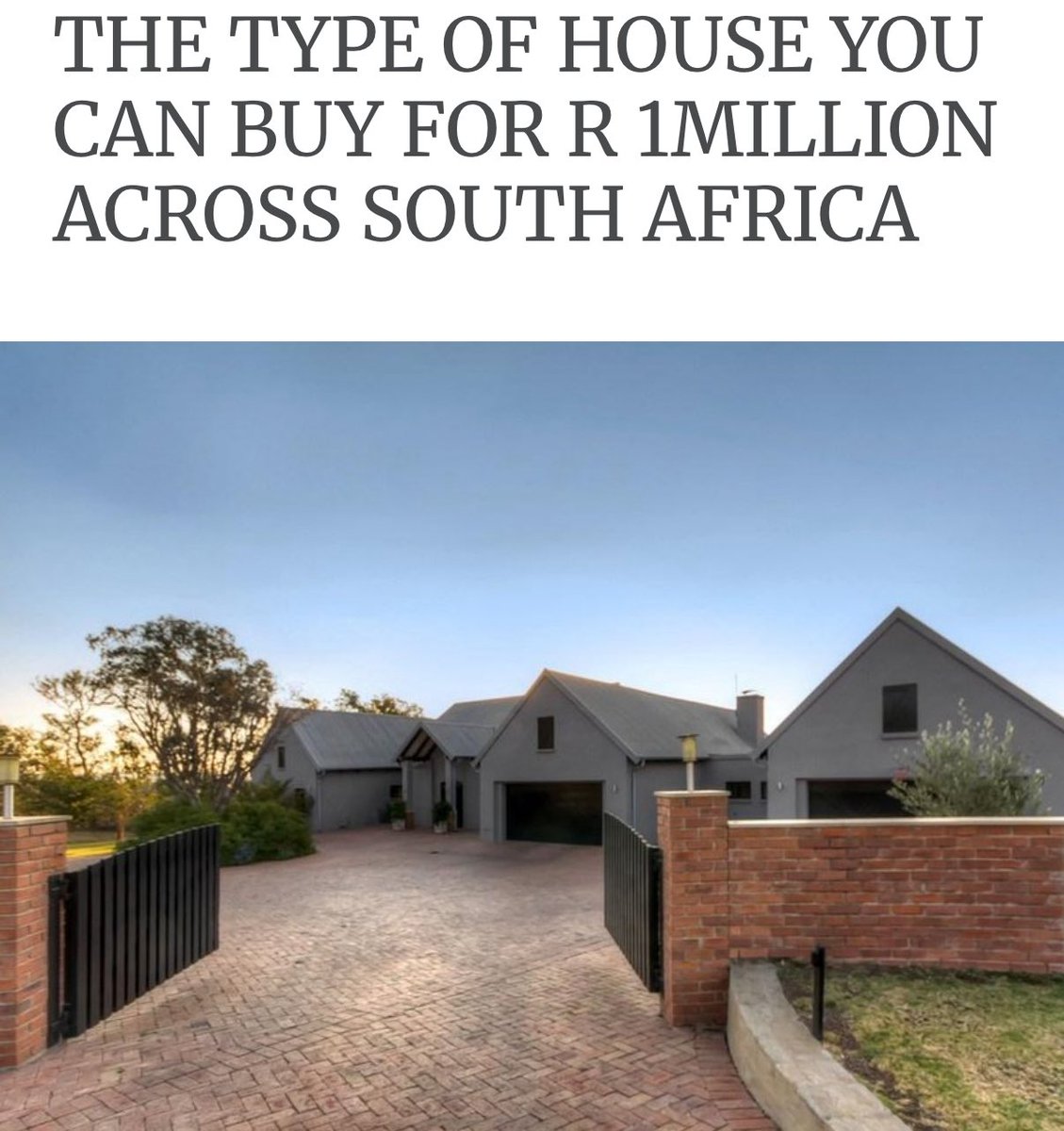 At some point R1m could get you this house but now 💀