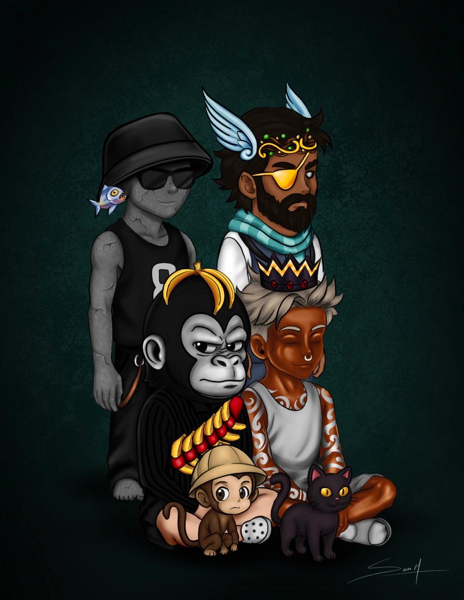 🔥¡Encargo de grupo!🔥
Gracias <a href="/Motorola27h/">Motorola27</a>  por confiar en mí para este team épico 💥

Me encantó trabajar en cada personaje 🙌🏼

#dibujo #digitalart #arte #commissionart #commission #comisiones