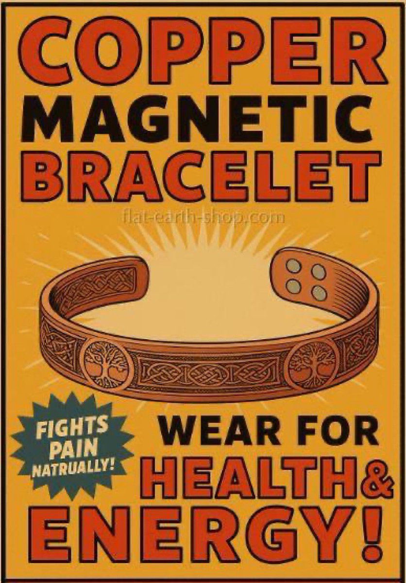 vegastarr's tweet image. This isn’t fashion.
It’s frequency armor. 🛡️⚡
Worn by sages. Used in temples.
Copper has always been a conductor —
of energy, protection, and healing.
Now, in a world flooded with distortion…
it’s more vital than ever.
✨ Realignment begins here:
👉 tinyurl.com/copperbracelet…