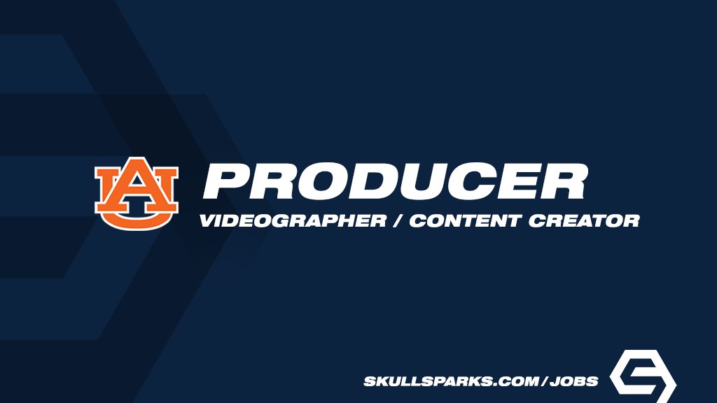 SkullSparks's tweet image. Opportunity @AuburnTigers, @WarEaglePlus
Videographer / Content Creator
Auburn, Alabama
tinyurl.com/4chc44kv
SkullSparks.com/jobs/