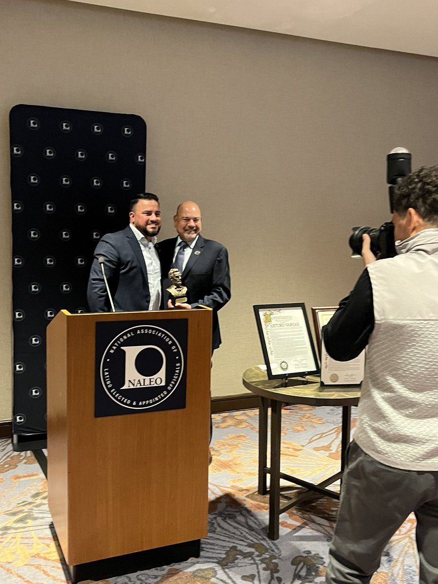 Honoring a legacy of service — congratulations to Arturo Vargas, Executive Director <a href="/NALEO/">NALEO Educational Fund</a>, for 30+years of unwavering dedication to our communities &amp; country. Your leadership has inspired generations and helped strengthen the foundation of civic engagement.¡saludos amigo!