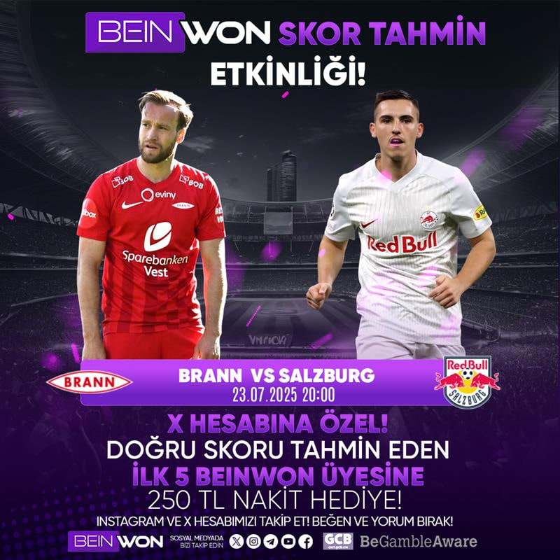 beinwonresmigir's tweet photo. ⚽️BEINWON X HESABINDAN 250 TL ÖDÜLLÜ SKOR TAHMİN ETKİNLİĞİ!⚽️
❗️TAHMİNLERİNİ VE KULLANICI ADINI X HESABIMIZDAKİ TAHMİN FORMUNA YAZ!
👇 SOSYAL MEDYA HESAPLARINI TAKİP ET!KULLANICI ADINI YAZ👇
📱 TWİTTER (https://t.co/SWd5LqnKzF)
❤️ GÜNCEL (https://t.co/85ecIeib8u)
#beinwon https://t.co/vJrlr1oqJD