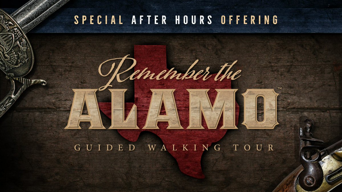 OfficialAlamo's tweet image. Don't miss out on the Remember the Alamo™ Guided Tour, where you'll explore the heroes and events that have made the story of the Alamo captivating for generations of Texans! bit.ly/3zj6d4n