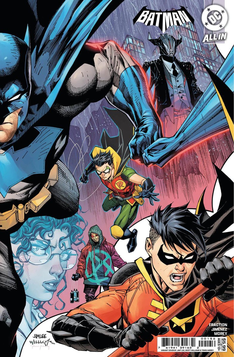 JorgeJimenezArt's tweet image. :) Collaboration with Jim Lee, here you have the right half that this genius has made as Batman #1 variant cover!!. As I said before, a real honor for me 🙌🙌🔥🦇 great @ScottW_inks inks and amazing @tomeu_morey colors too @JimLee #batman #mattfraction