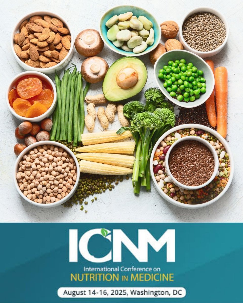GWIntegrative's tweet image. Secure your spot today at the International Conference on Nutrition in Medicine and gain insights to transform your approach to patient and client care. Let’s revolutionize medicine together! Register now: buff.ly/TUrOHuv