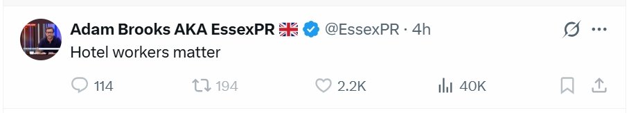 GBNews23653867's tweet image. 🚨You weren't saying that when hotel workers were being beaten up by the Far Right you encouraged to turn up at the hotel!