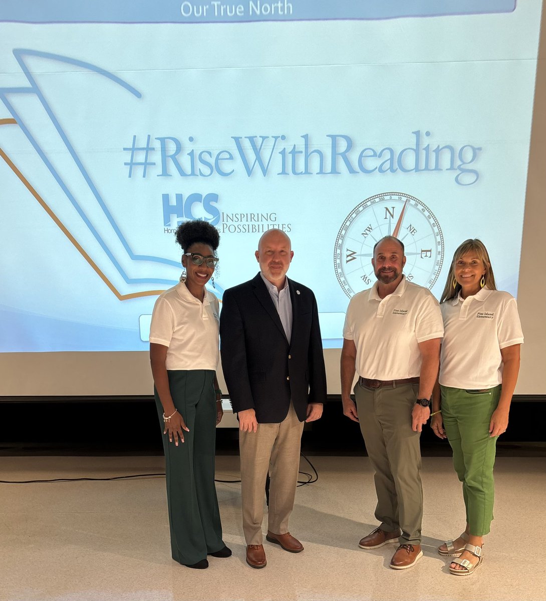GingerWGodfree's tweet image. Horry County Schools administrator LAUNCH #RiseWithReading #HCS #HCS2025 #PIES