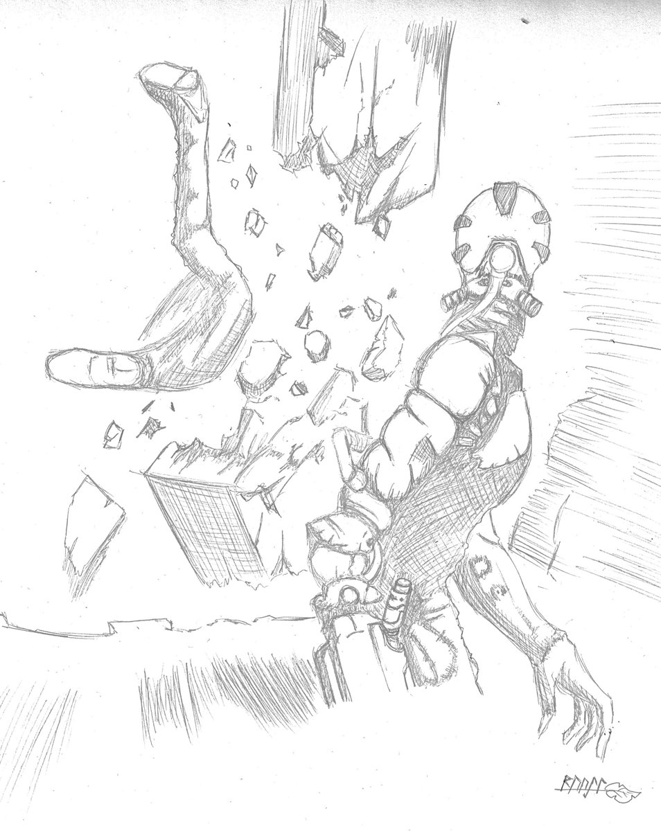 Zekst6's tweet image. Blame!-Killy vs Salvaguardia.

#blame #blameCibo #blamefanart #BlameKilly #drawing #draw #mangaart #dibujos #dibujolapiz #dibujo #anime #animefanart #Mangafanart